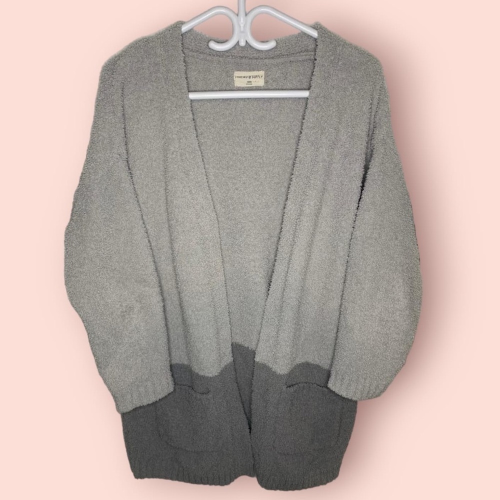 Thread & Supply Cozy Cloud Wrap  Cardigan, Size OSFM
